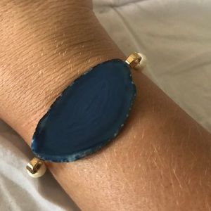 Blue Agate Bracelet